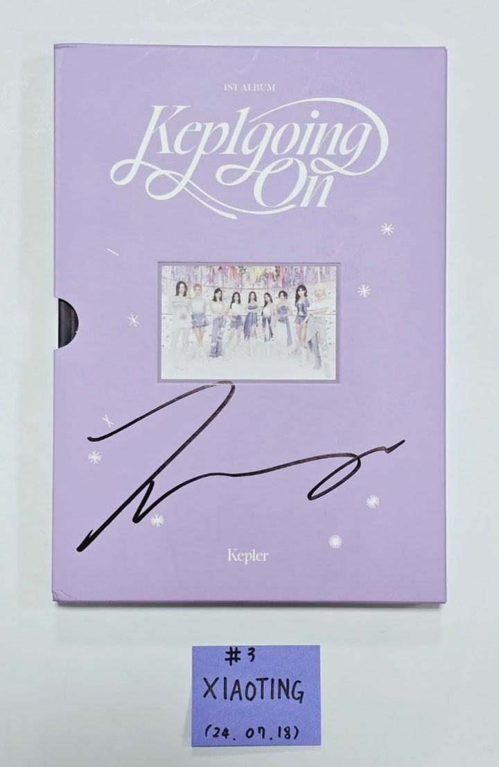 Kep1er "Kep1going On" - Hand Autographed(Signed) Album [24.7.18] - HALLYUSUPERSTORE