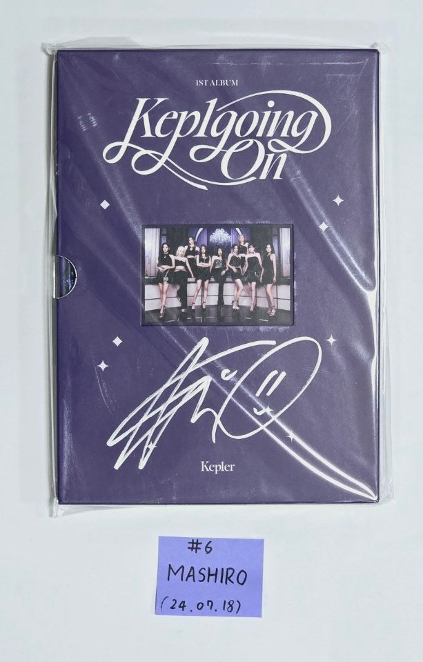 Kep1er Signed Album + newest Page - Mashiro 1