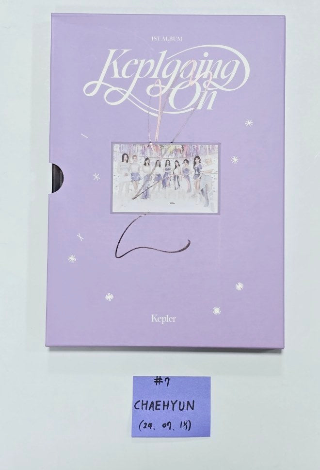 Kep1er "Kep1going On" - Hand Autographed(Signed) Album [24.7.18] - HALLYUSUPERSTORE