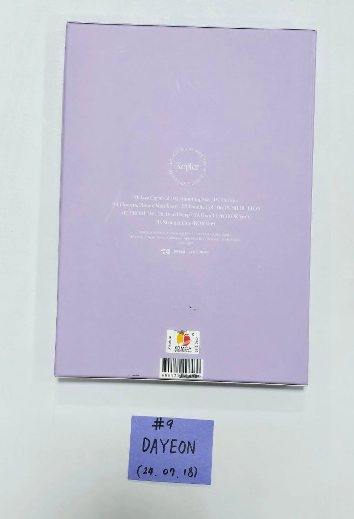 Kep1er "Kep1going On" - Hand Autographed(Signed) Album [24.7.18] - HALLYUSUPERSTORE