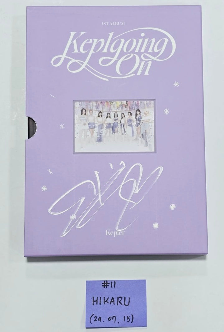 Kep1er "Kep1going On" - Hand Autographed(Signed) Album [24.7.18] - HALLYUSUPERSTORE