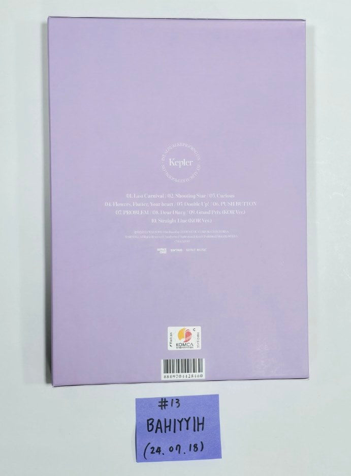 Kep1er "Kep1going On" - Hand Autographed(Signed) Album [24.7.18] - HALLYUSUPERSTORE