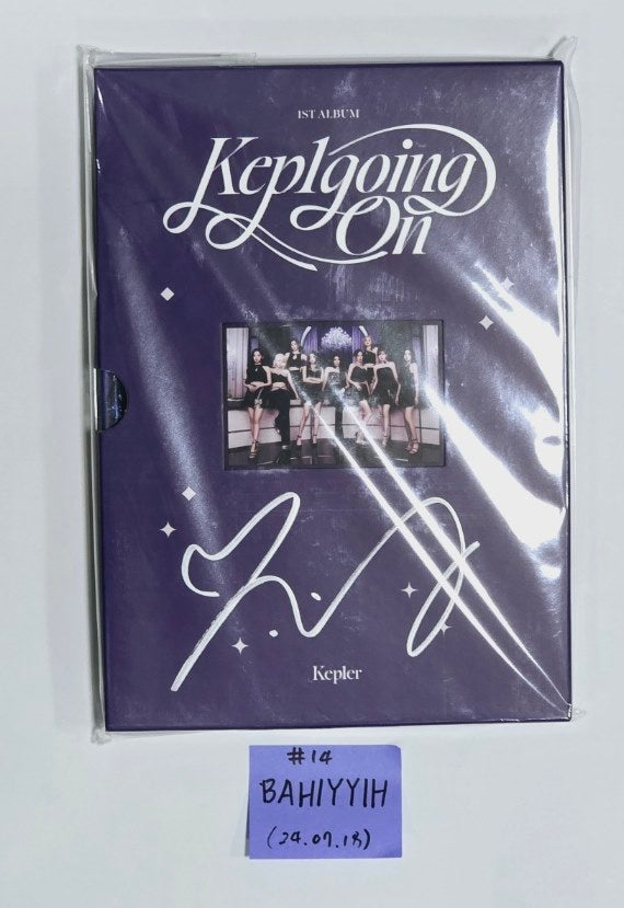 Kep1er "Kep1going On" - Hand Autographed(Signed) Album [24.7.18] - HALLYUSUPERSTORE