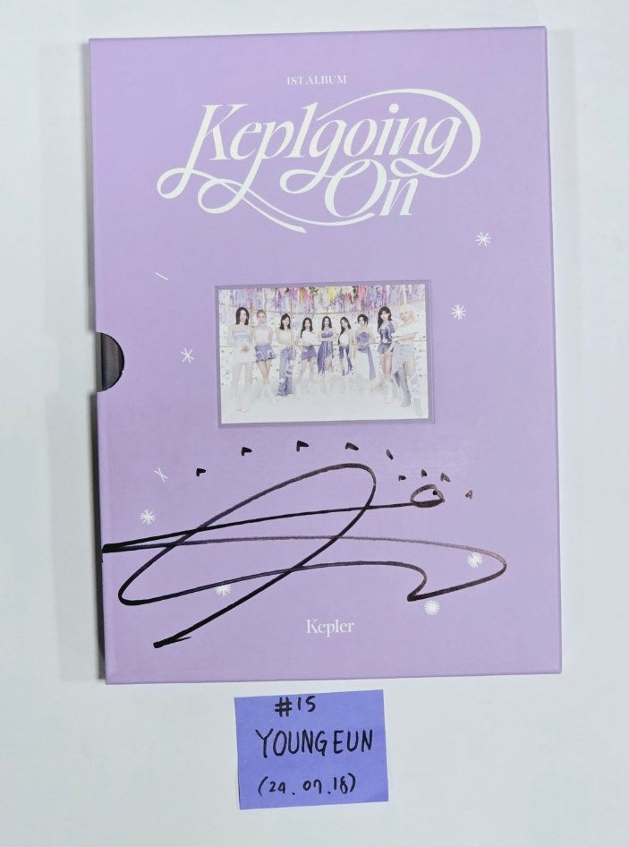 Kep1er "Kep1going On" - Hand Autographed(Signed) Album [24.7.18] - HALLYUSUPERSTORE