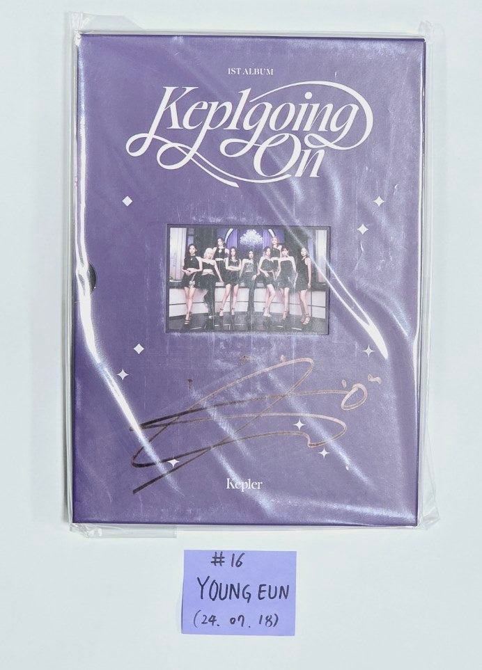 Purchases Kep1er MWAVE signed album BUNDLE