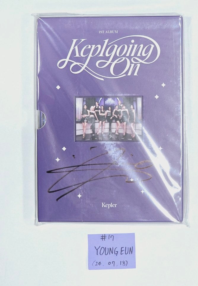 Kep1er "Kep1going On" - Hand Autographed(Signed) Album [24.7.18] - HALLYUSUPERSTORE