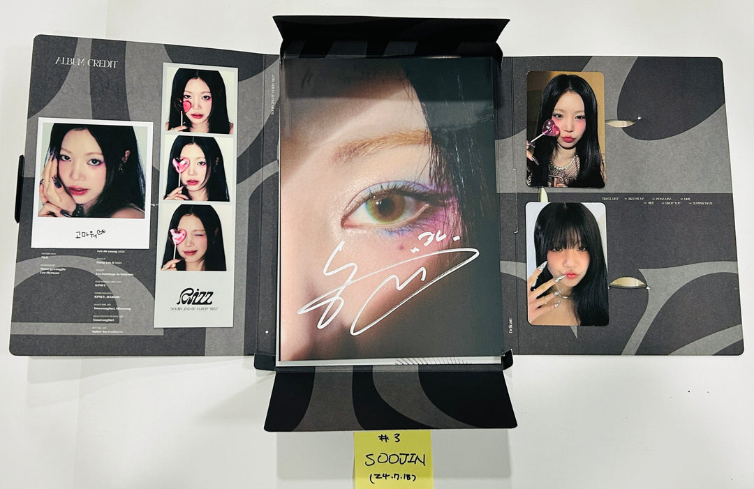 Soojin "RIZZ" - Hand Autographed(Signed) Album [24.7.18] - HALLYUSUPERSTORE