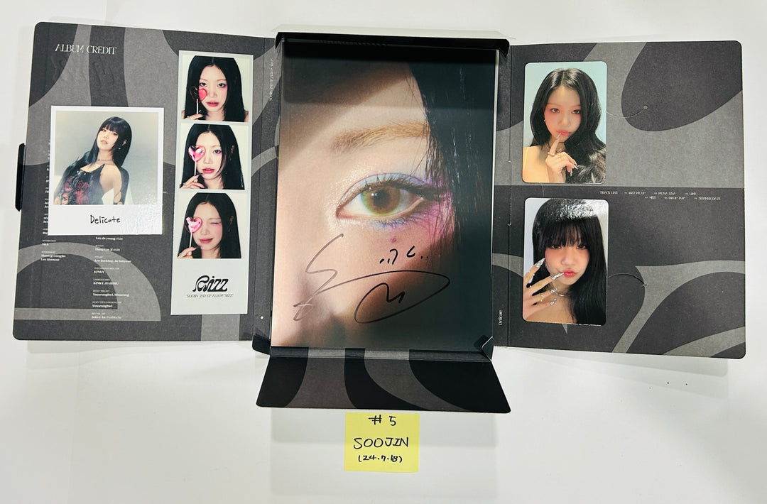 Soojin "RIZZ" - Hand Autographed(Signed) Album [24.7.18] - HALLYUSUPERSTORE