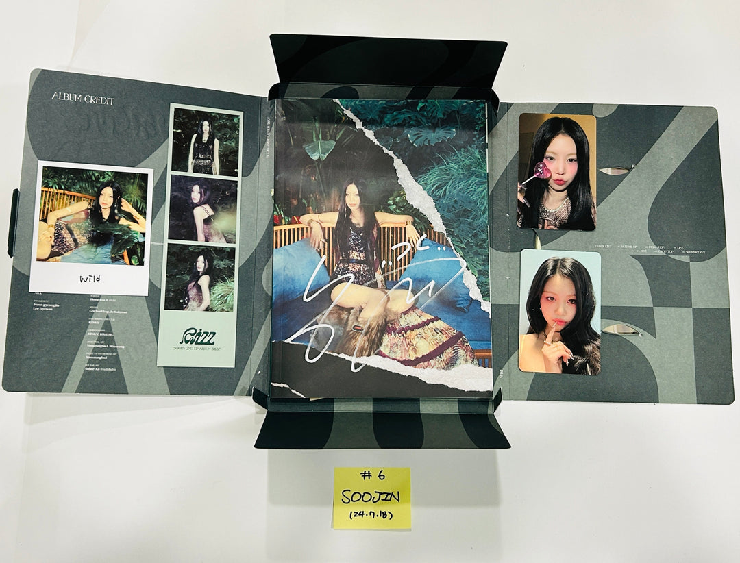 Soojin "RIZZ" - Hand Autographed(Signed) Album [24.7.18] - HALLYUSUPERSTORE