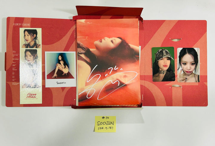 Soojin "RIZZ" - Hand Autographed(Signed) Album [24.7.18] - HALLYUSUPERSTORE