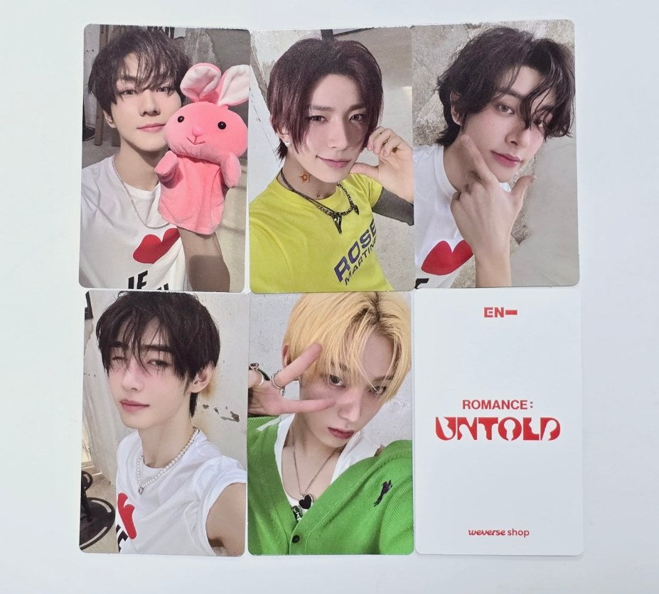 Enhypen  "Romance : Untold" - Weverse Shop Pre-Order Benefit Photocard [24.7.18] - HALLYUSUPERSTORE