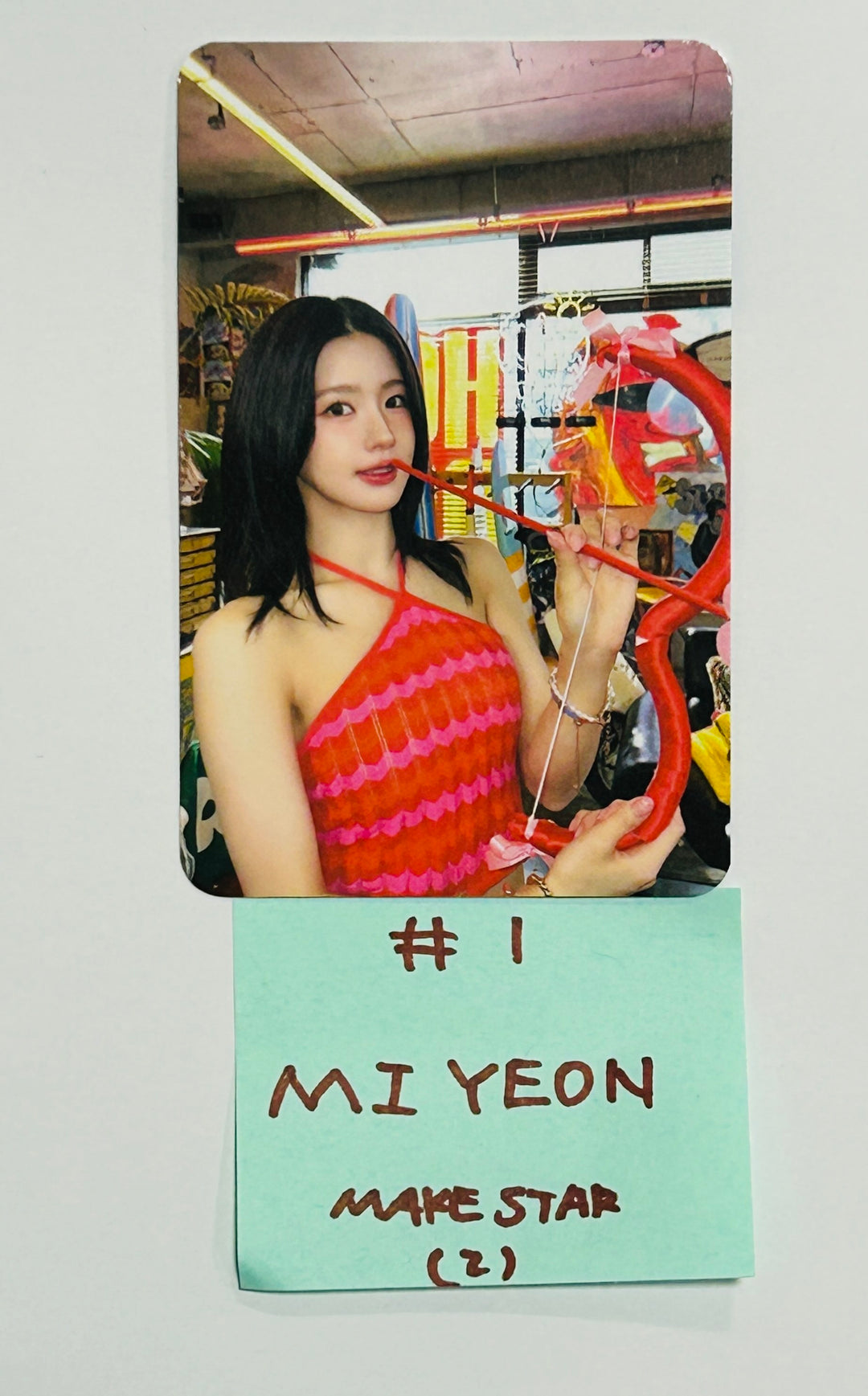 (g) I-DLE "I SWAY" - Makestar Fansign Event Photocard [Poca Ver.] [24.7.19] - HALLYUSUPERSTORE