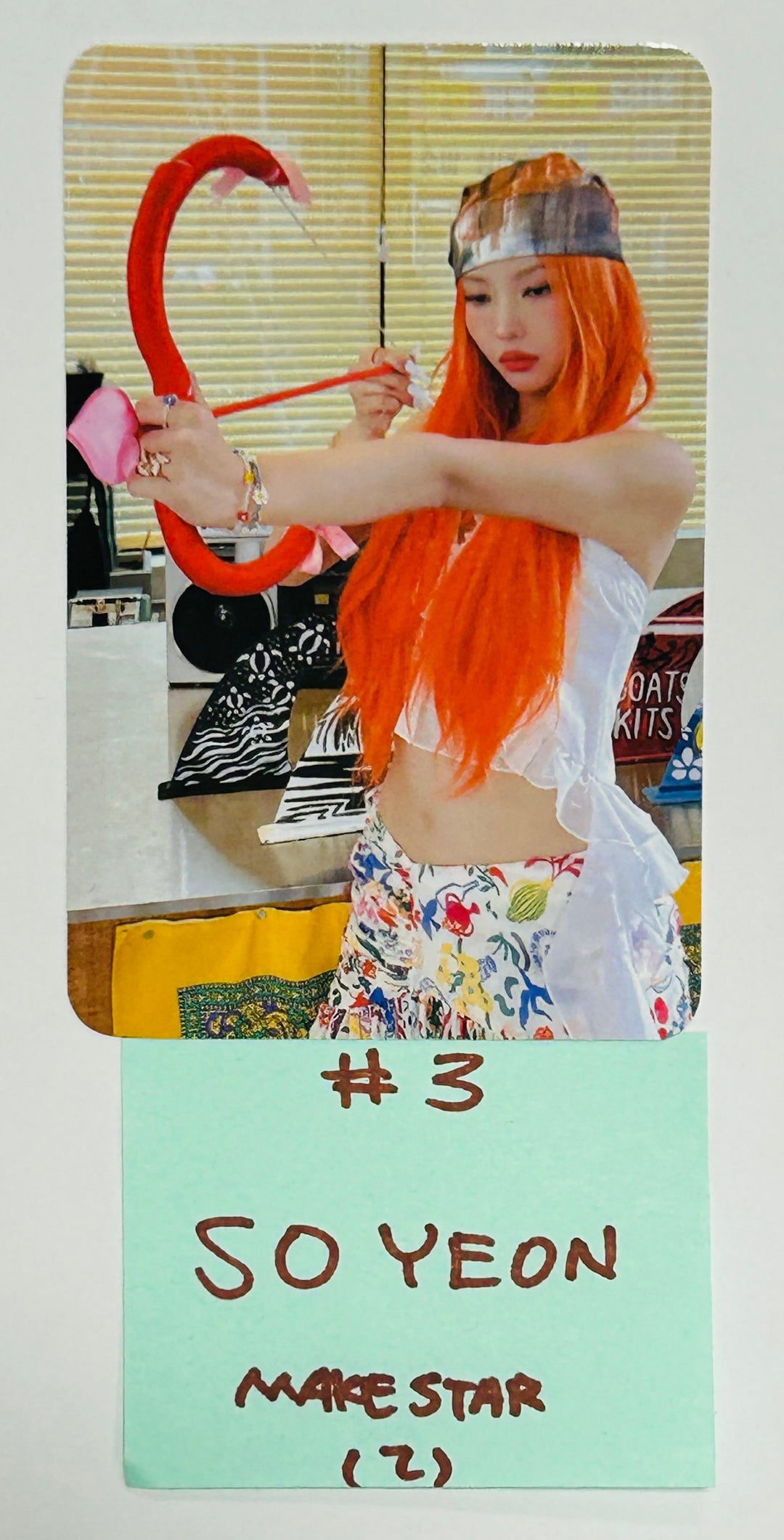 (g) I-DLE "I SWAY" - Makestar Fansign Event Photocard [Poca Ver.] [24.7.19] - HALLYUSUPERSTORE