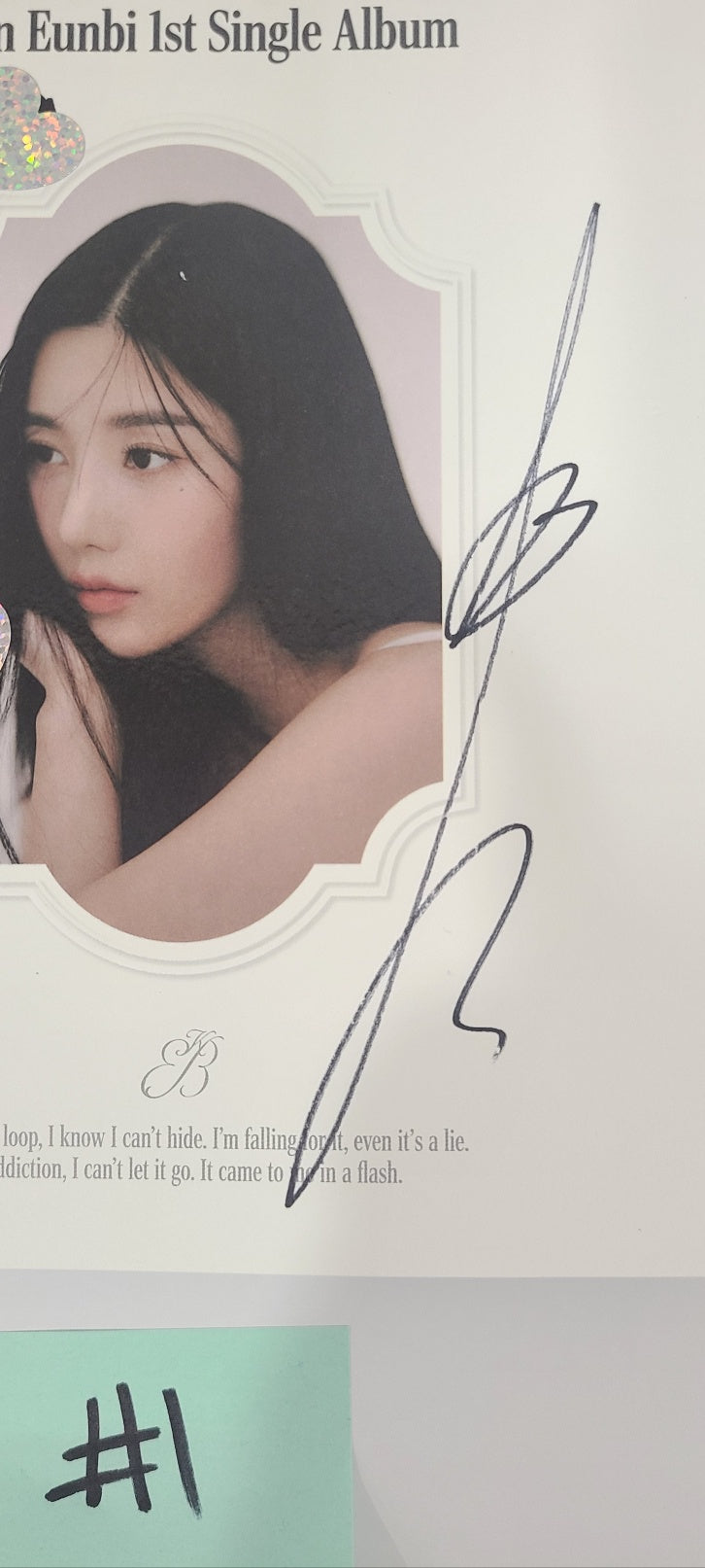 KWON EUNBI - Hand Autographed(Signed) Promo Album [24.7.19] - HALLYUSUPERSTORE