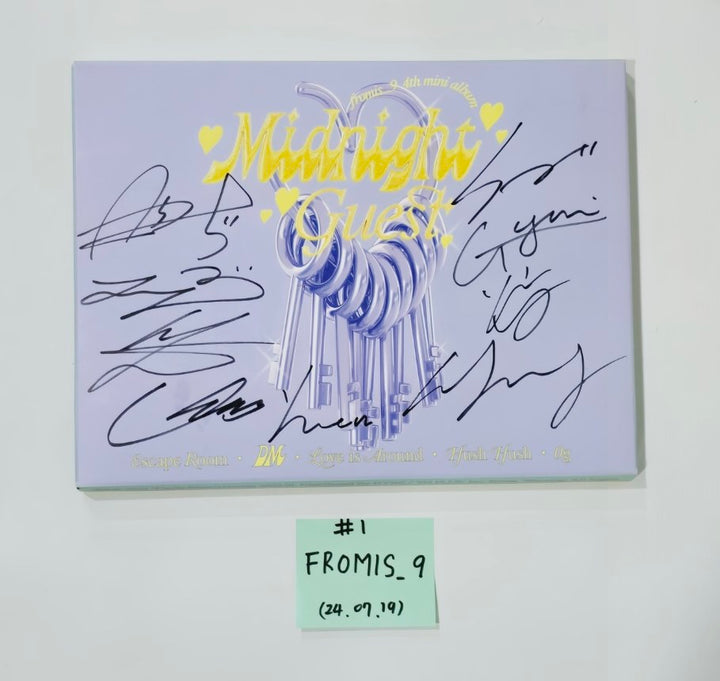 FROMIS_9 - Hand Autographed(Signed) Promo Album [24.7.19] - HALLYUSUPERSTORE