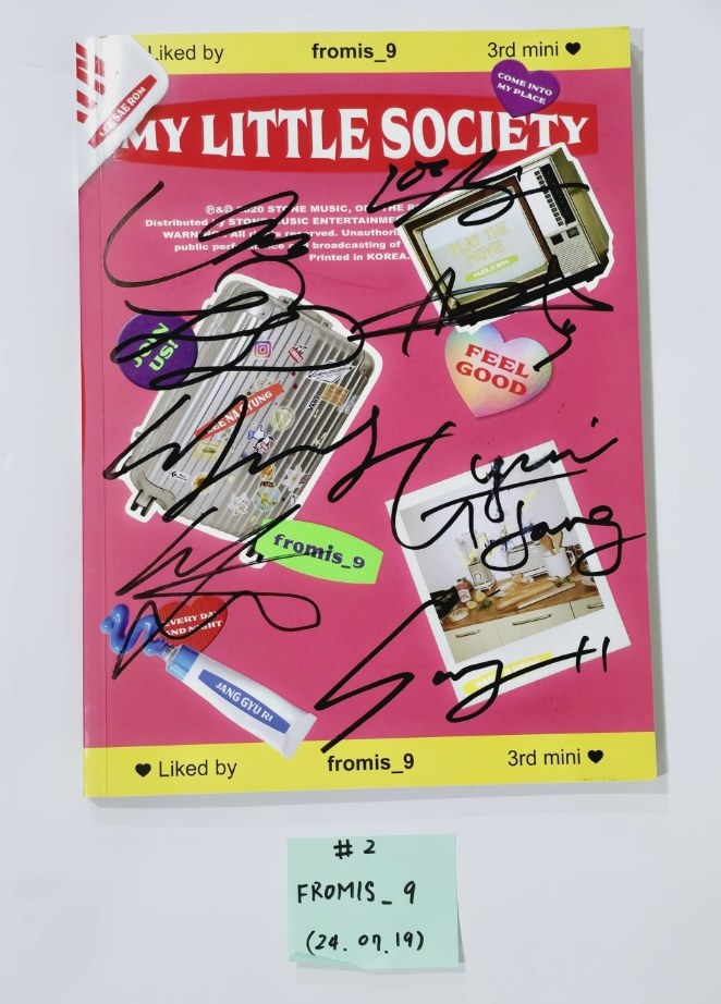 FROMIS_9 - Hand Autographed(Signed) Promo Album [24.7.19] - HALLYUSUPERSTORE