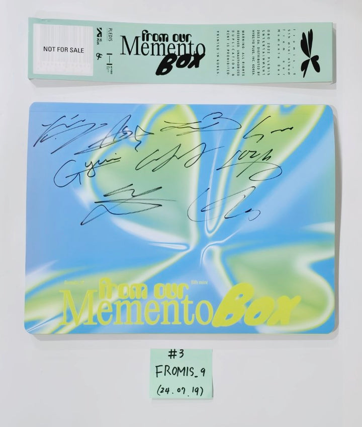 FROMIS_9 - Hand Autographed(Signed) Promo Album [24.7.19] - HALLYUSUPERSTORE