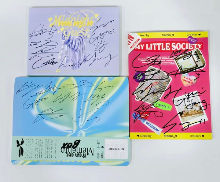 FROMIS_9 - Hand Autographed(Signed) Promo Album [24.7.19] - HALLYUSUPERSTORE