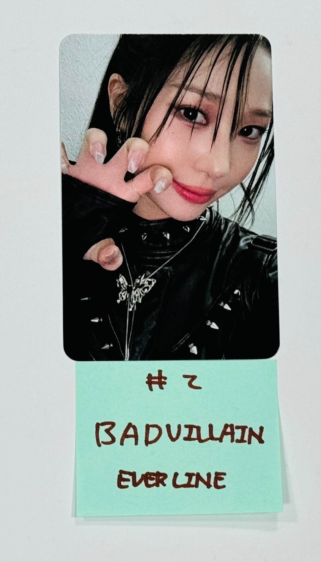 BADVILLAIN "OVERSTEP" - Everline Event Photocard [24.7.19] - HALLYUSUPERSTORE