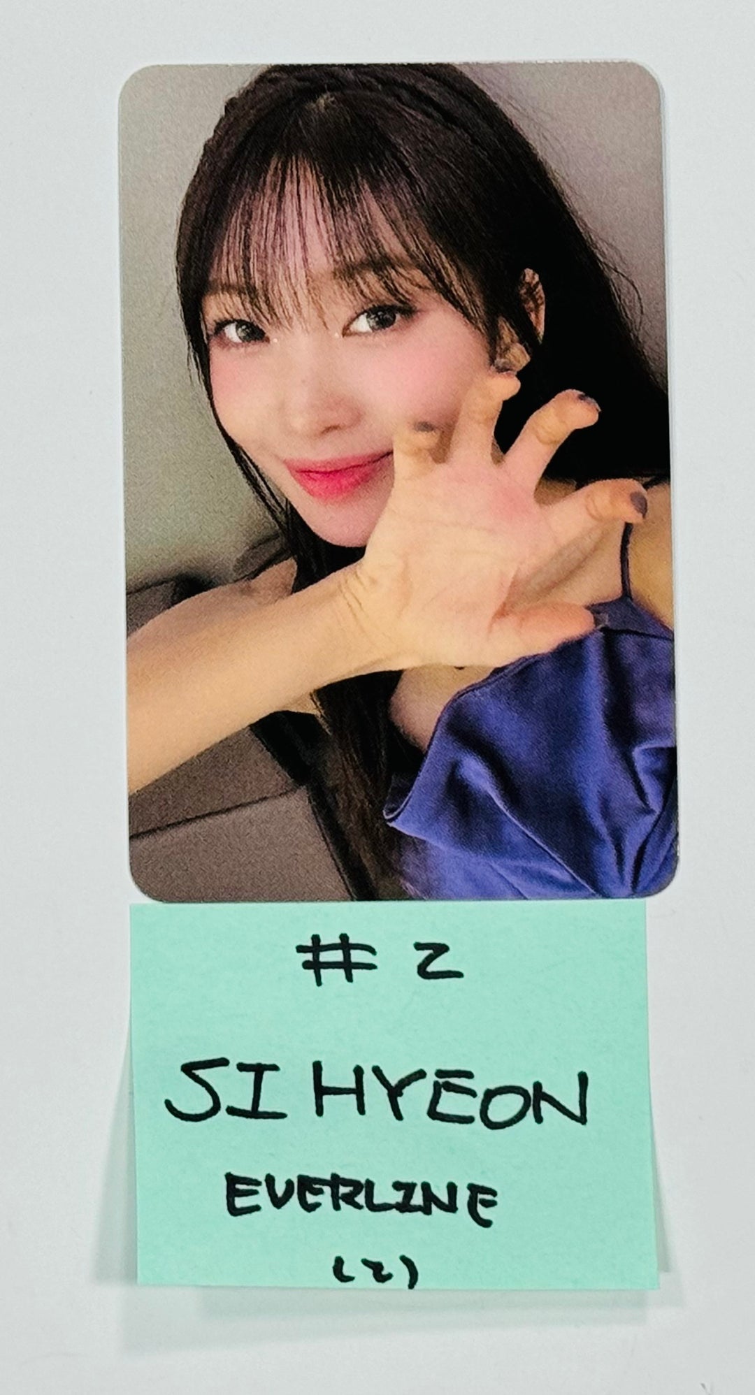 Everglow "ZOMBIE " - Everline Fansign Event Photocard [24.7.19] - HALLYUSUPERSTORE