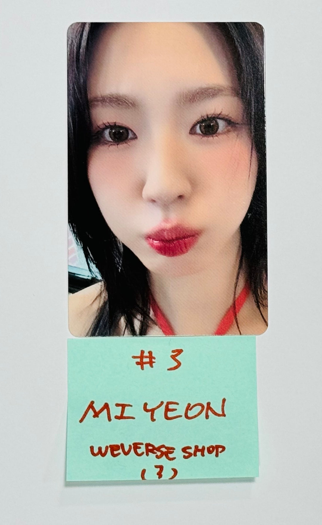 (g) I-DLE "I SWAY" - Weverse Shop Come Back Live Event Photocard [24.7.19] - HALLYUSUPERSTORE