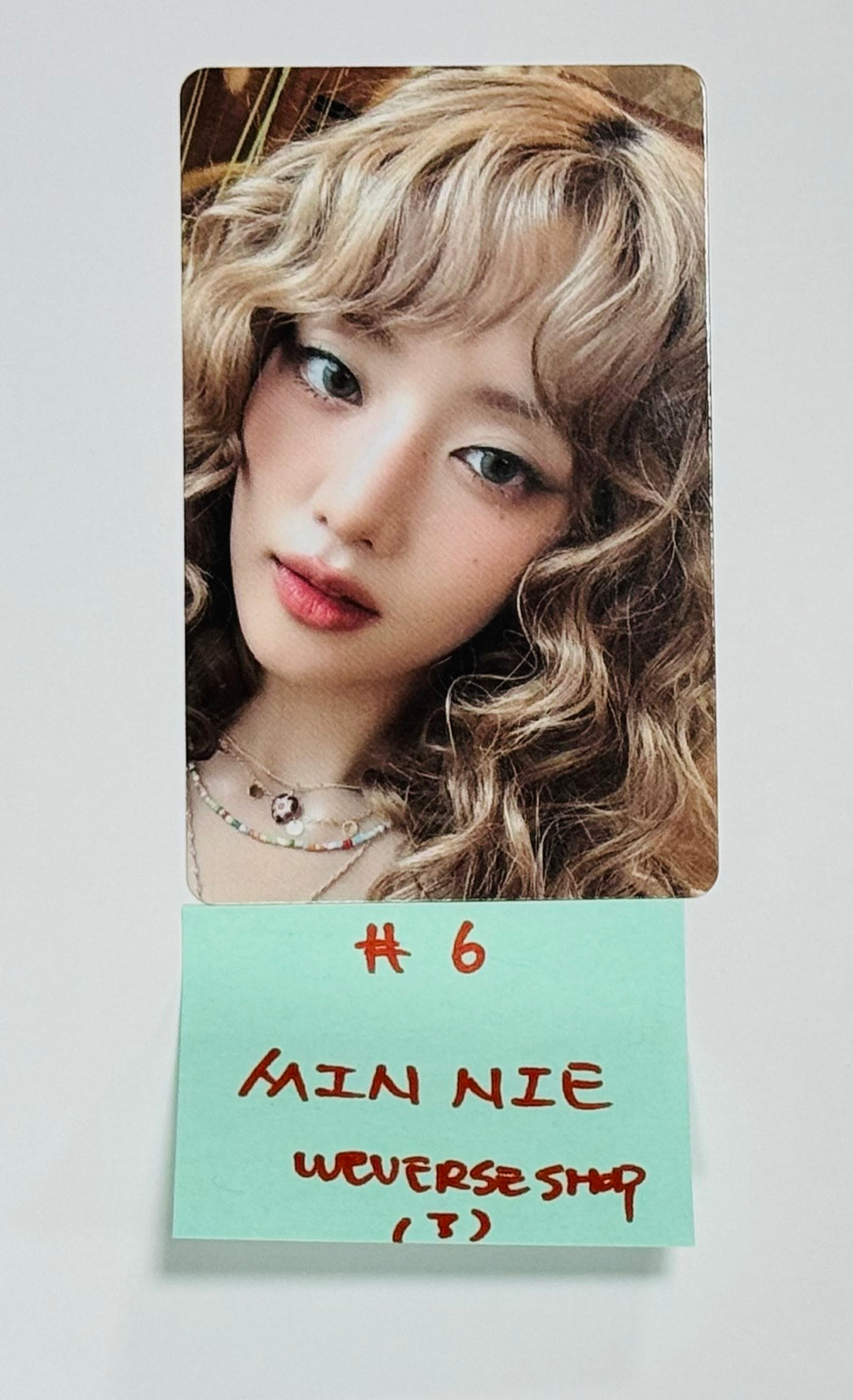 (g) I-DLE "I SWAY" - Weverse Shop Come Back Live Event Photocard [24.7.19] - HALLYUSUPERSTORE