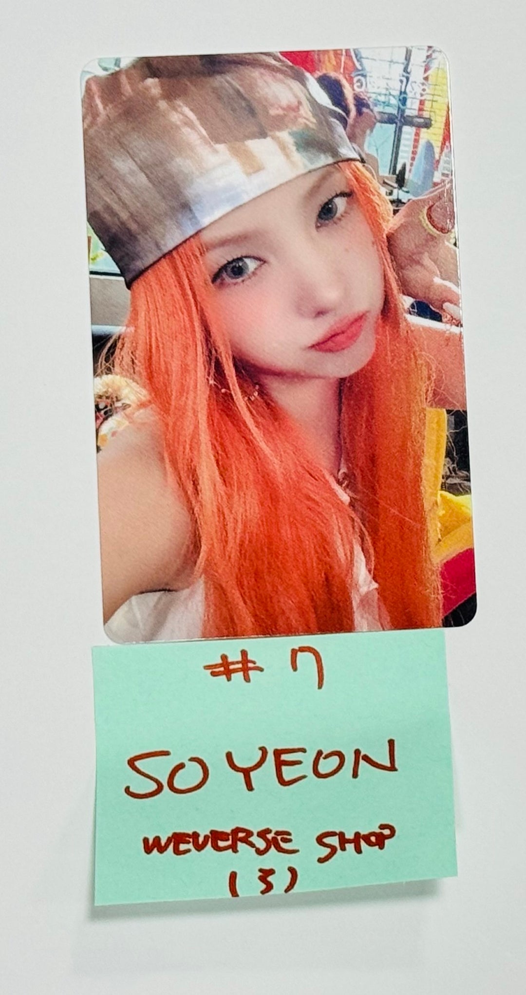 (g) I-DLE "I SWAY" - Weverse Shop Come Back Live Event Photocard [24.7.19] - HALLYUSUPERSTORE