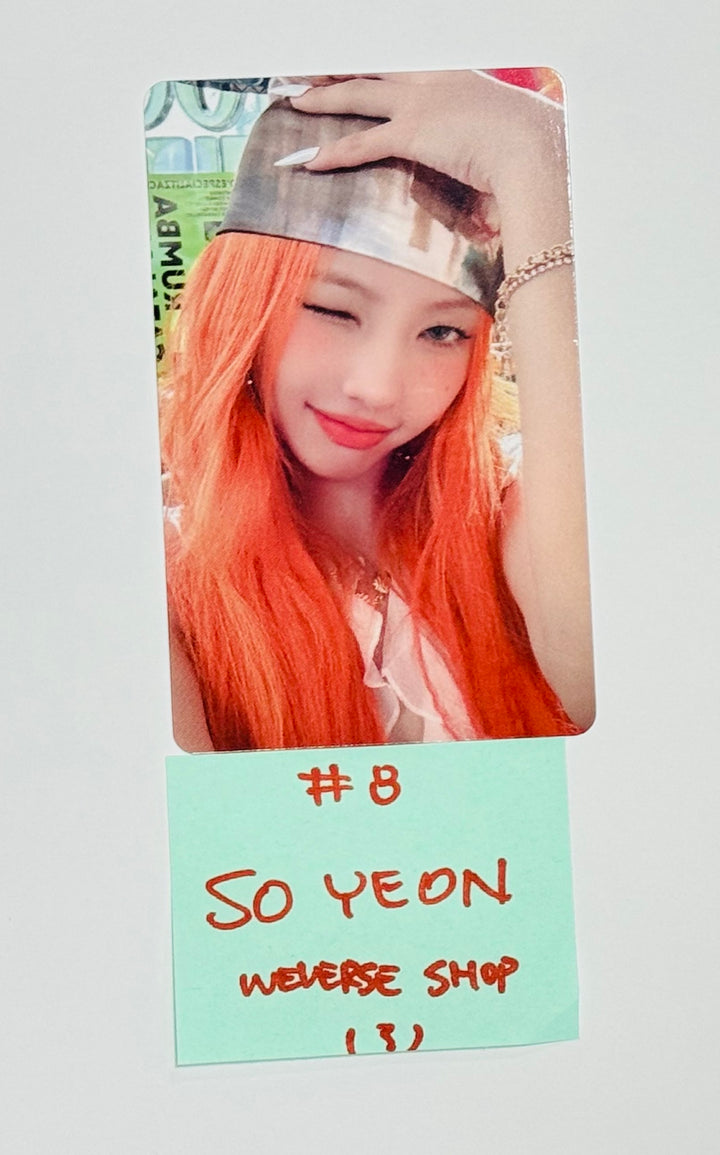 (g) I-DLE "I SWAY" - Weverse Shop Come Back Live Event Photocard [24.7.19] - HALLYUSUPERSTORE