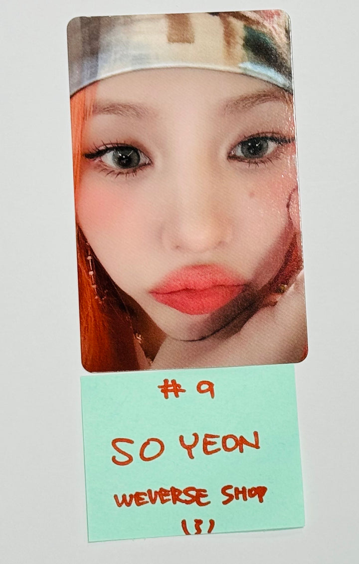 (g) I-DLE "I SWAY" - Weverse Shop Come Back Live Event Photocard [24.7.19] - HALLYUSUPERSTORE