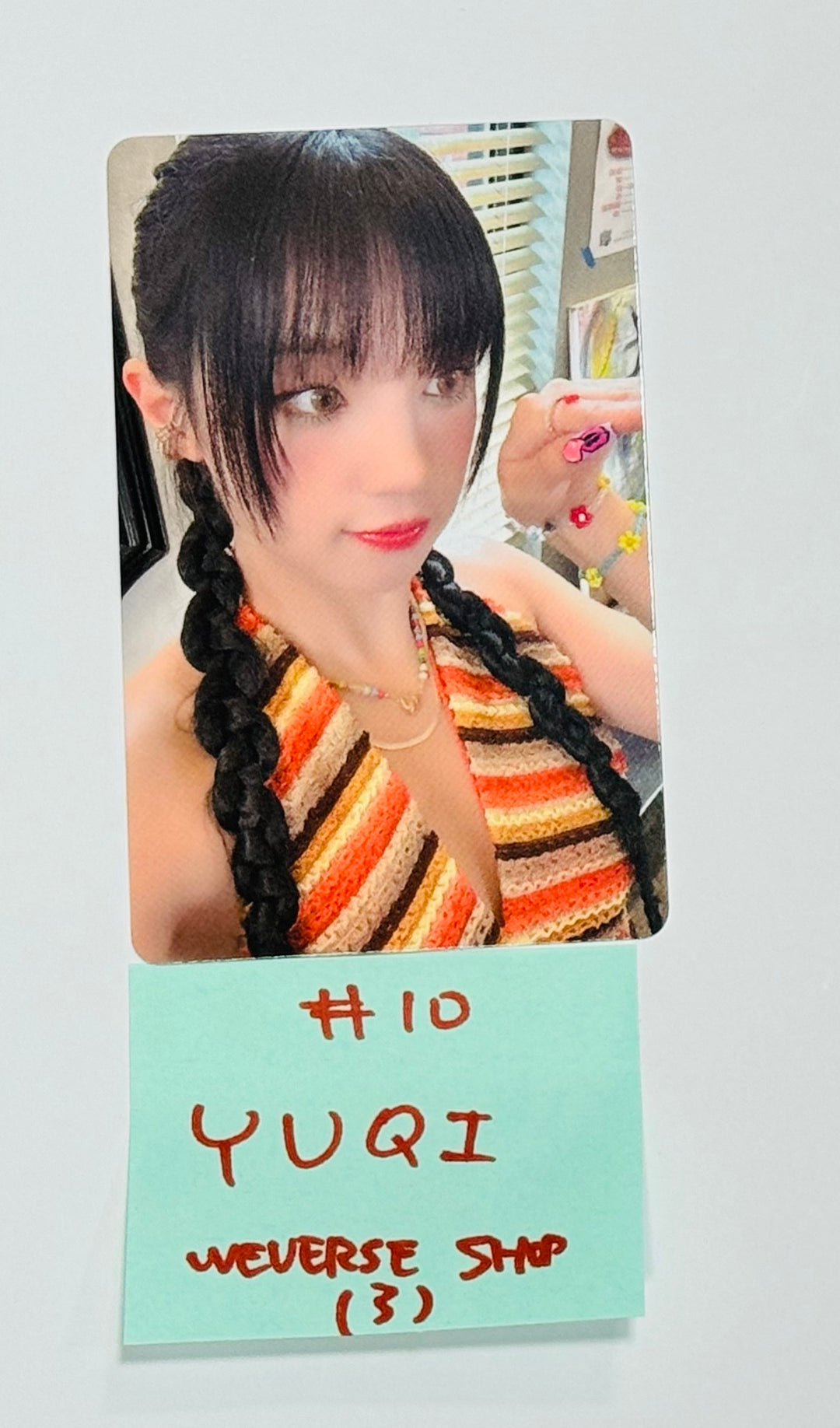 (g) I-DLE "I SWAY" - Weverse Shop Come Back Live Event Photocard [24.7.19] - HALLYUSUPERSTORE