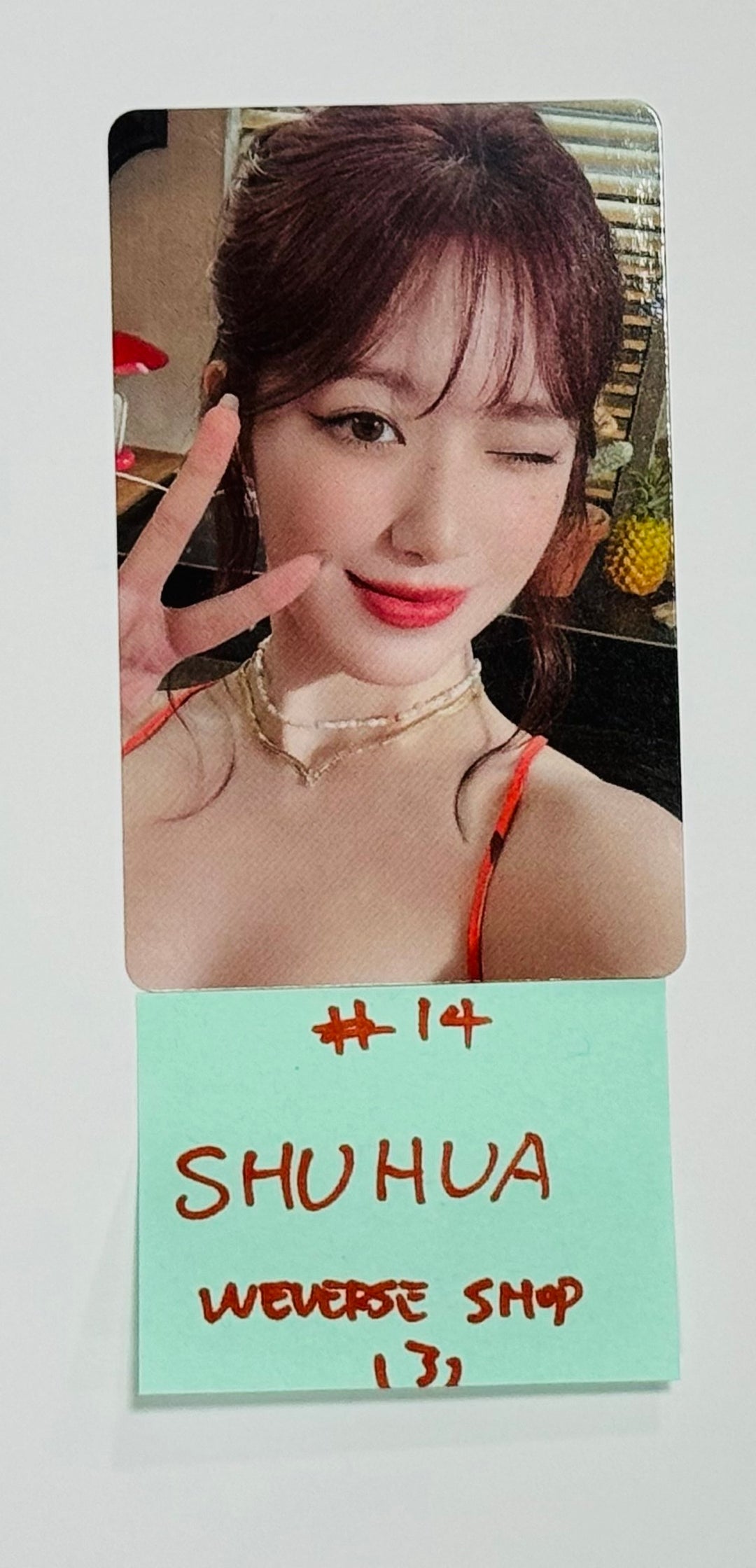 (g) I-DLE "I SWAY" - Weverse Shop Come Back Live Event Photocard [24.7.19] - HALLYUSUPERSTORE