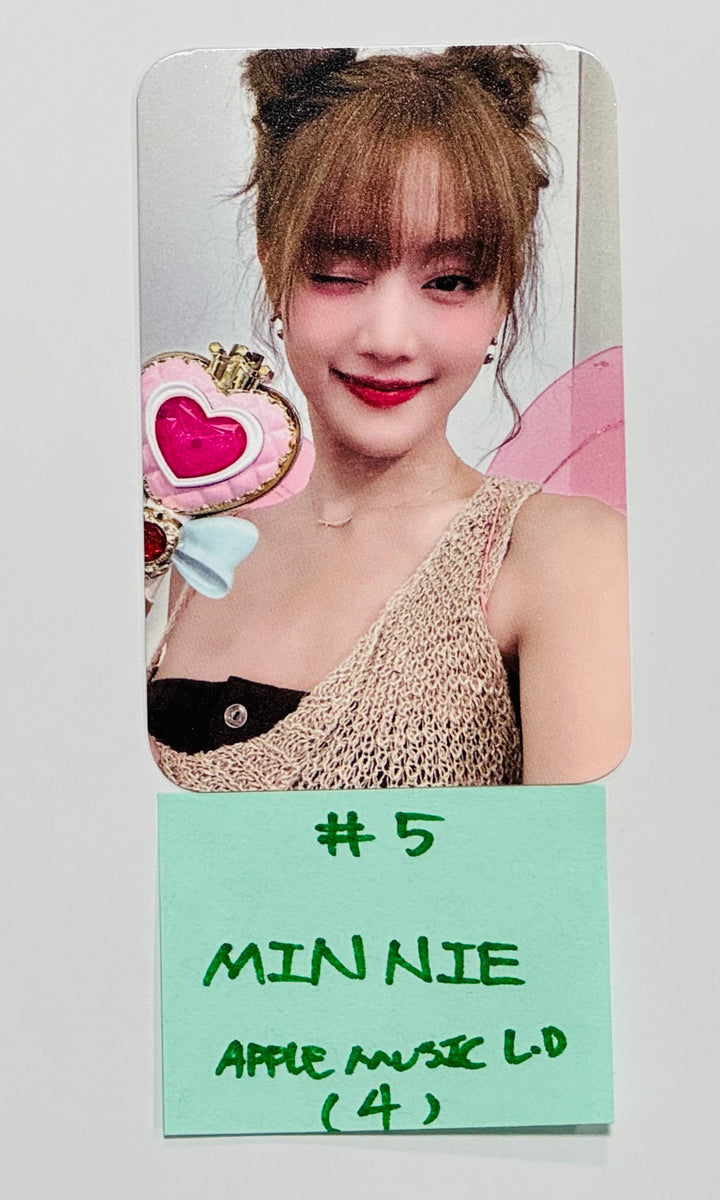 (g) I-DLE "I SWAY" - Apple Music Lucky Draw Event Photocard [24.7.19] - HALLYUSUPERSTORE