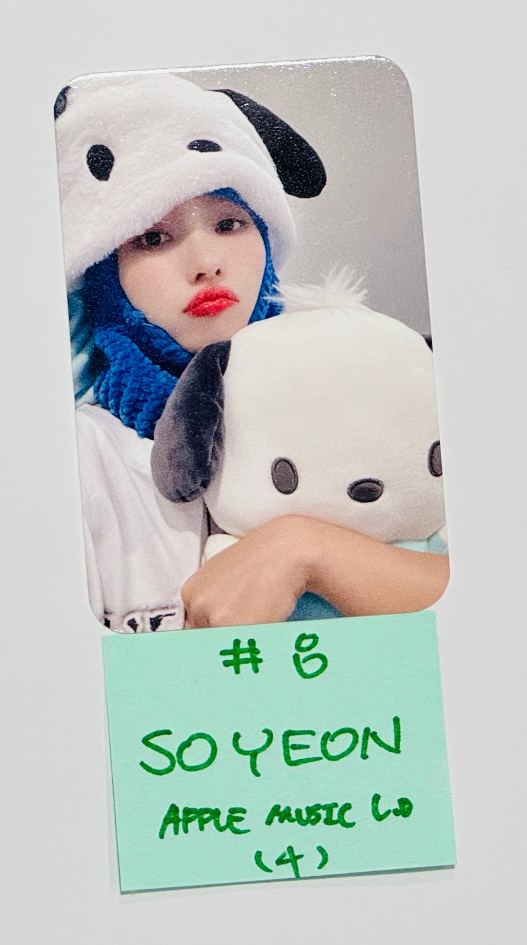 (g) I-DLE "I SWAY" - Apple Music Lucky Draw Event Photocard [24.7.19] - HALLYUSUPERSTORE