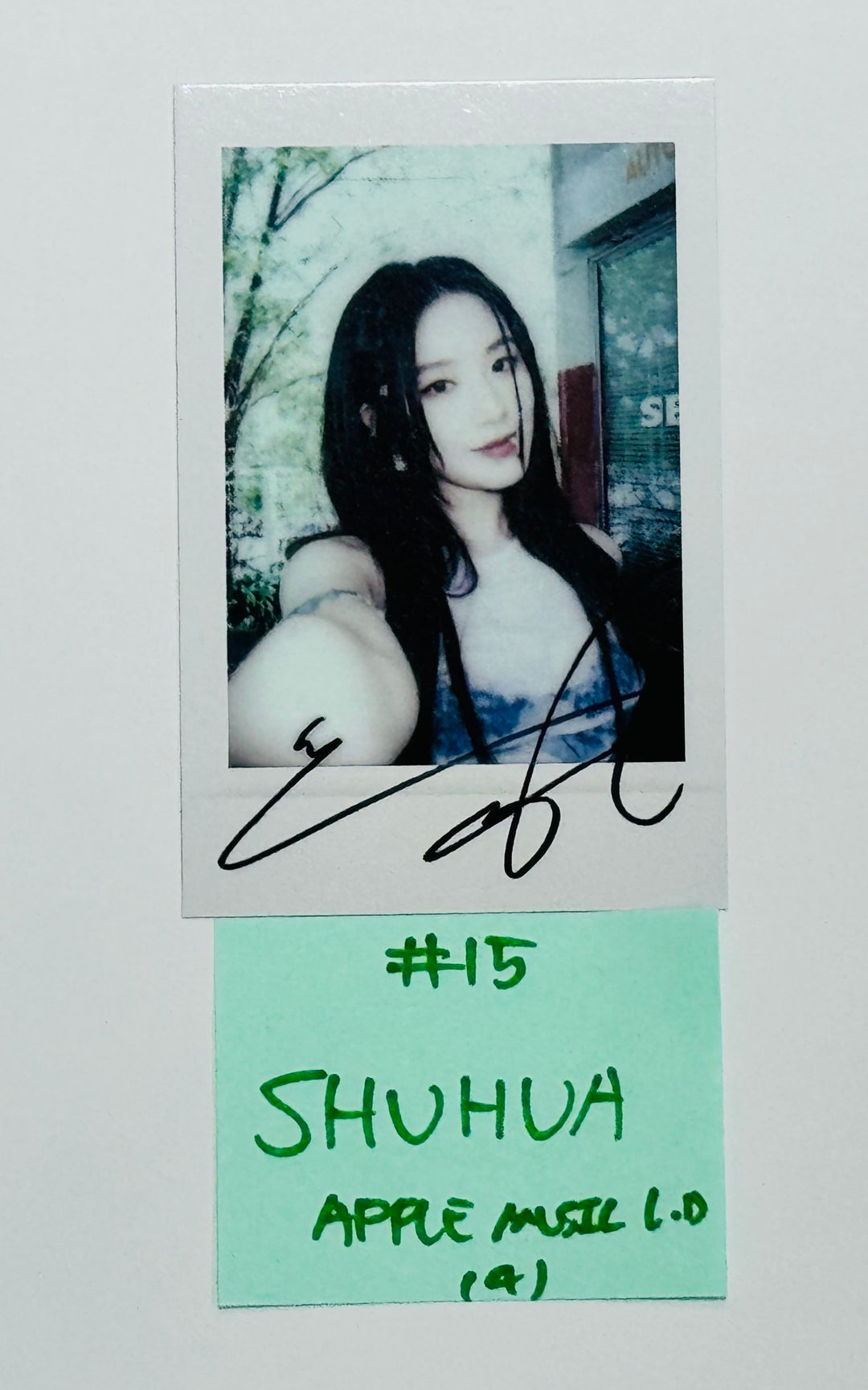 (g) I-DLE "I SWAY" - Apple Music Lucky Draw Event Photocard [24.7.19] - HALLYUSUPERSTORE