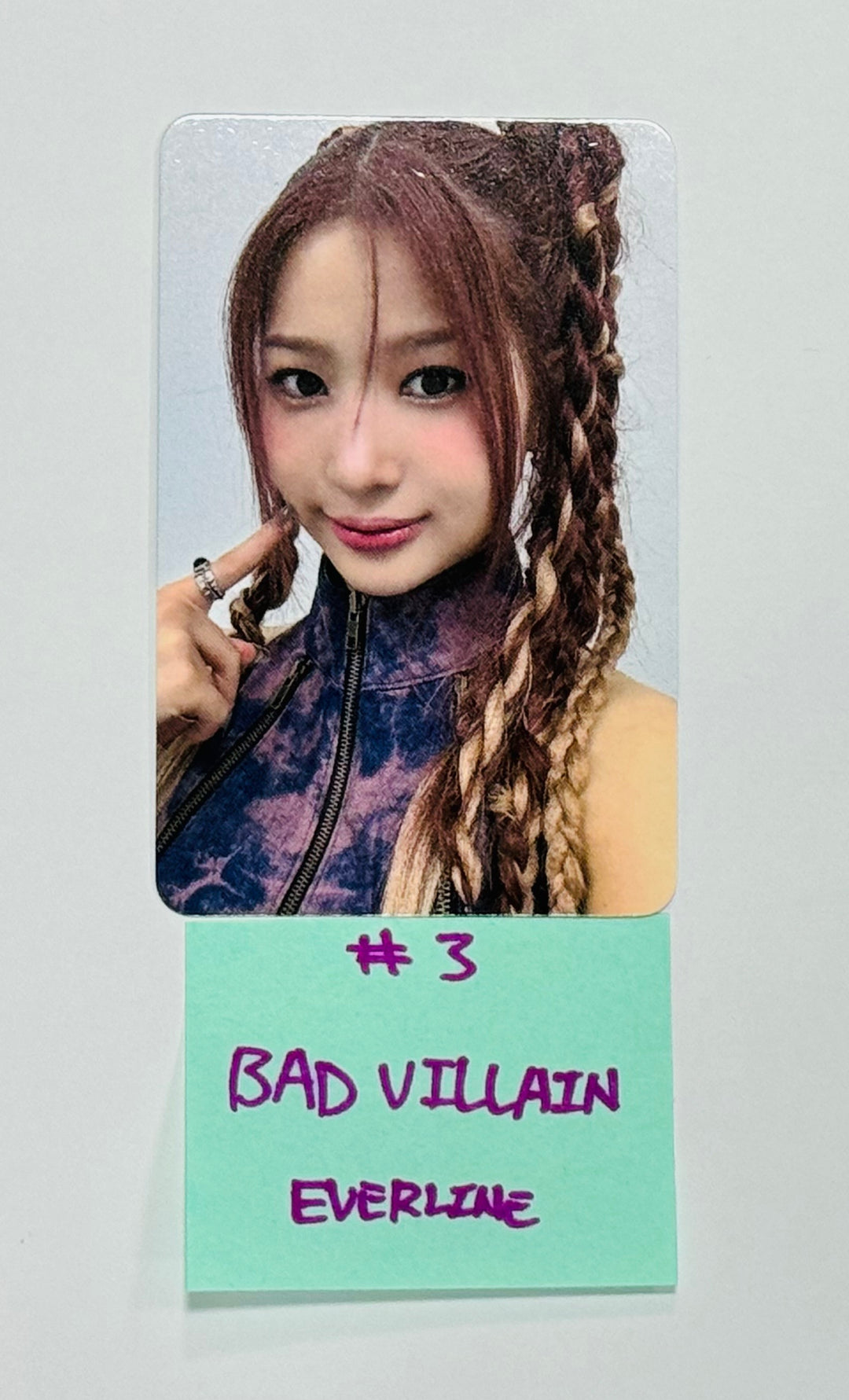 BADVILLAIN "OVERSTEP" - Everline Fansign Event Photocard [24.7.19] - HALLYUSUPERSTORE