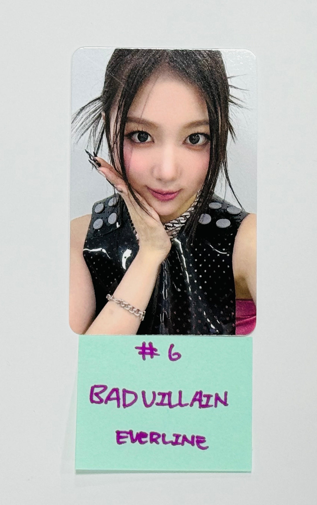 BADVILLAIN "OVERSTEP" - Everline Fansign Event Photocard [24.7.19] - HALLYUSUPERSTORE