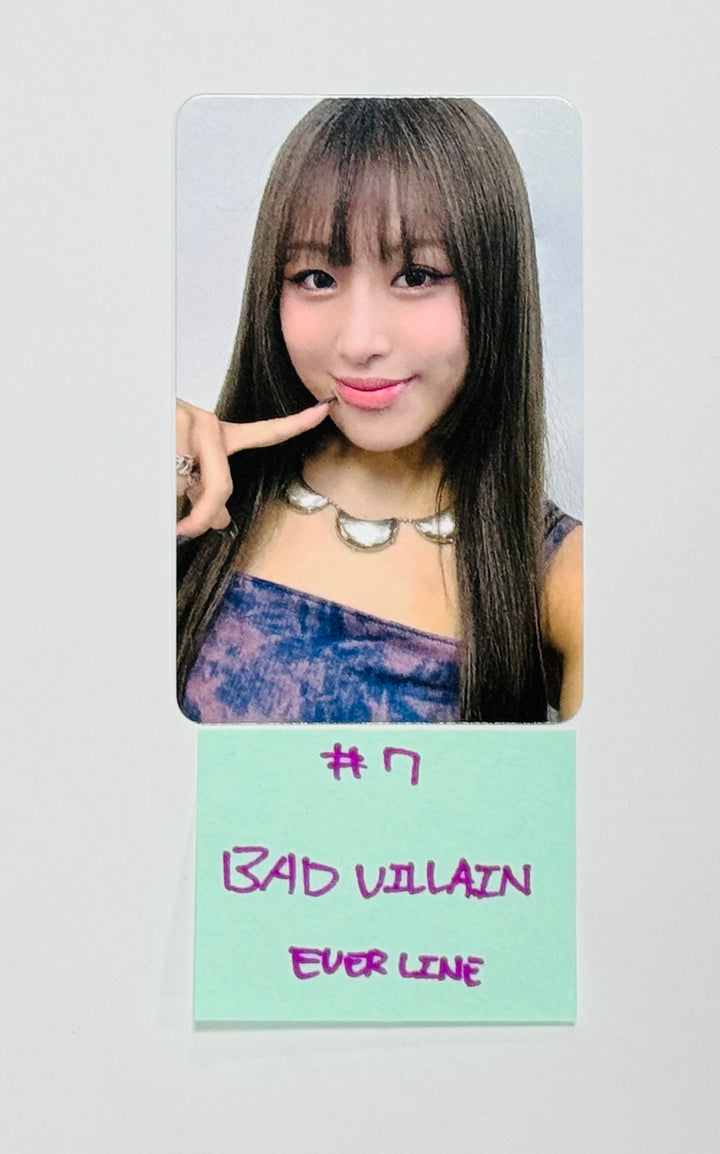 BADVILLAIN "OVERSTEP" - Everline Fansign Event Photocard [24.7.19] - HALLYUSUPERSTORE