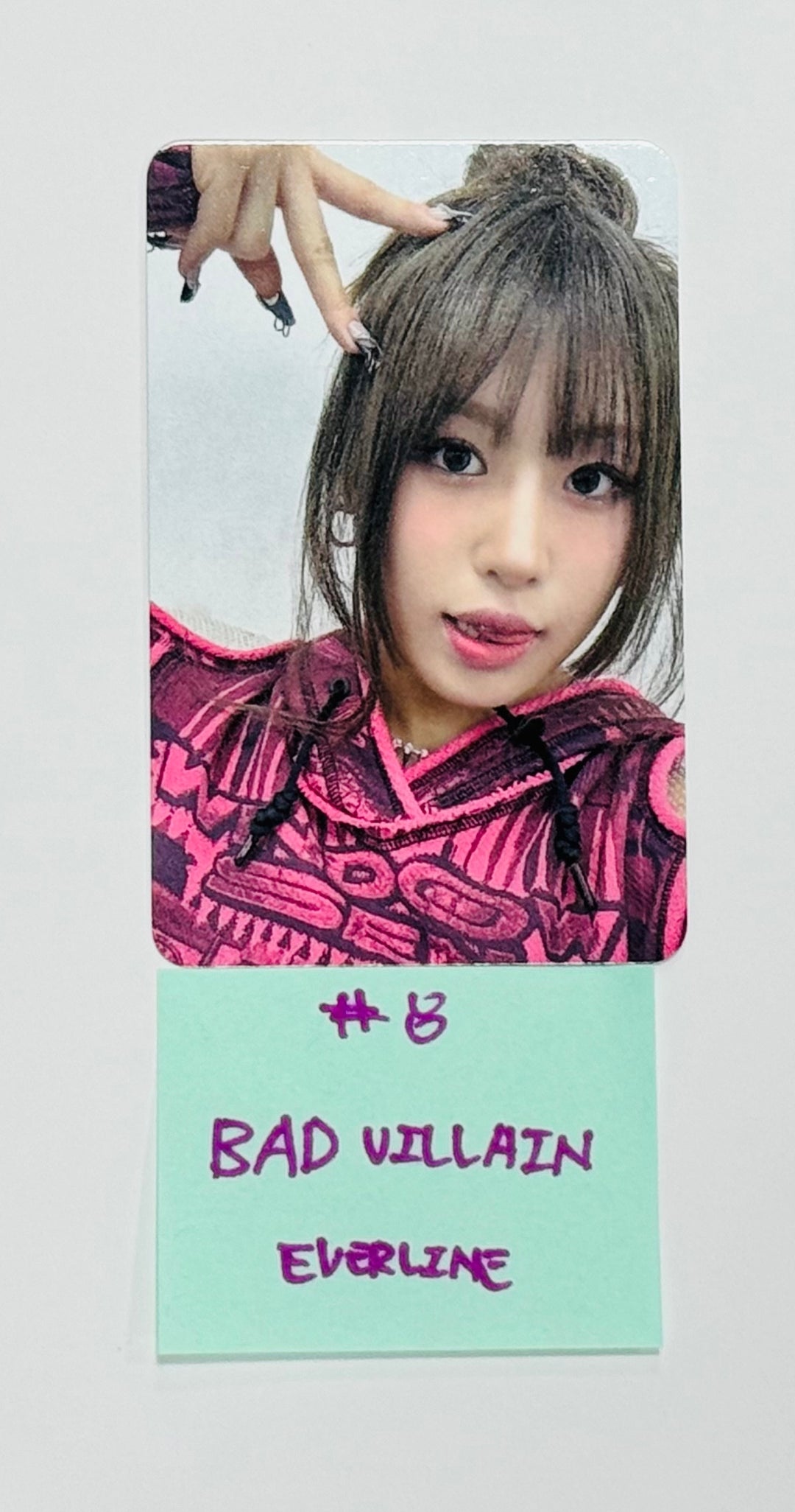 BADVILLAIN "OVERSTEP" - Everline Fansign Event Photocard [24.7.19] - HALLYUSUPERSTORE