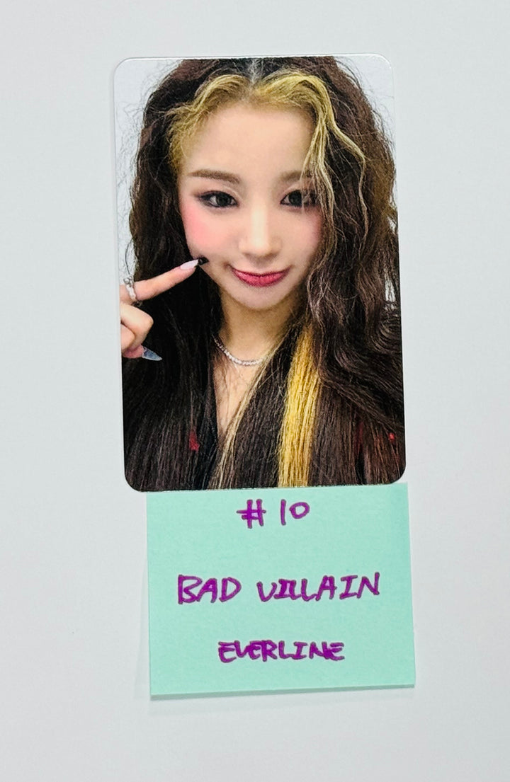 BADVILLAIN "OVERSTEP" - Everline Fansign Event Photocard [24.7.19] - HALLYUSUPERSTORE