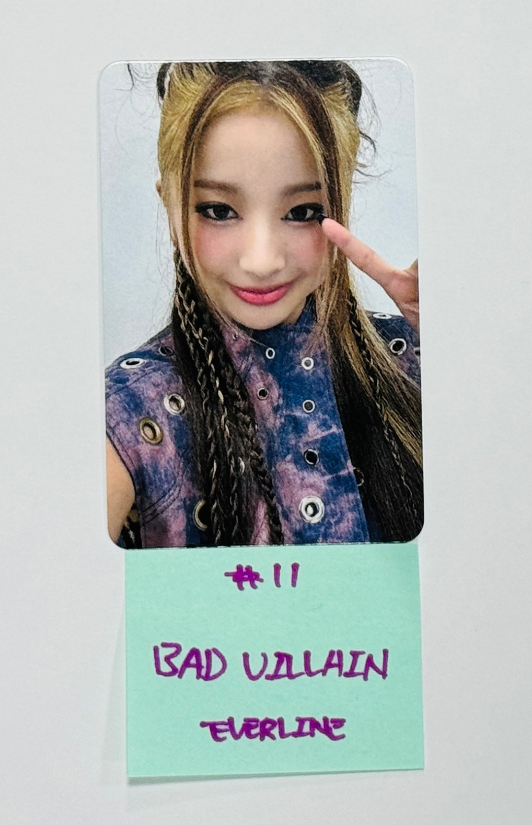 BADVILLAIN "OVERSTEP" - Everline Fansign Event Photocard [24.7.19] - HALLYUSUPERSTORE