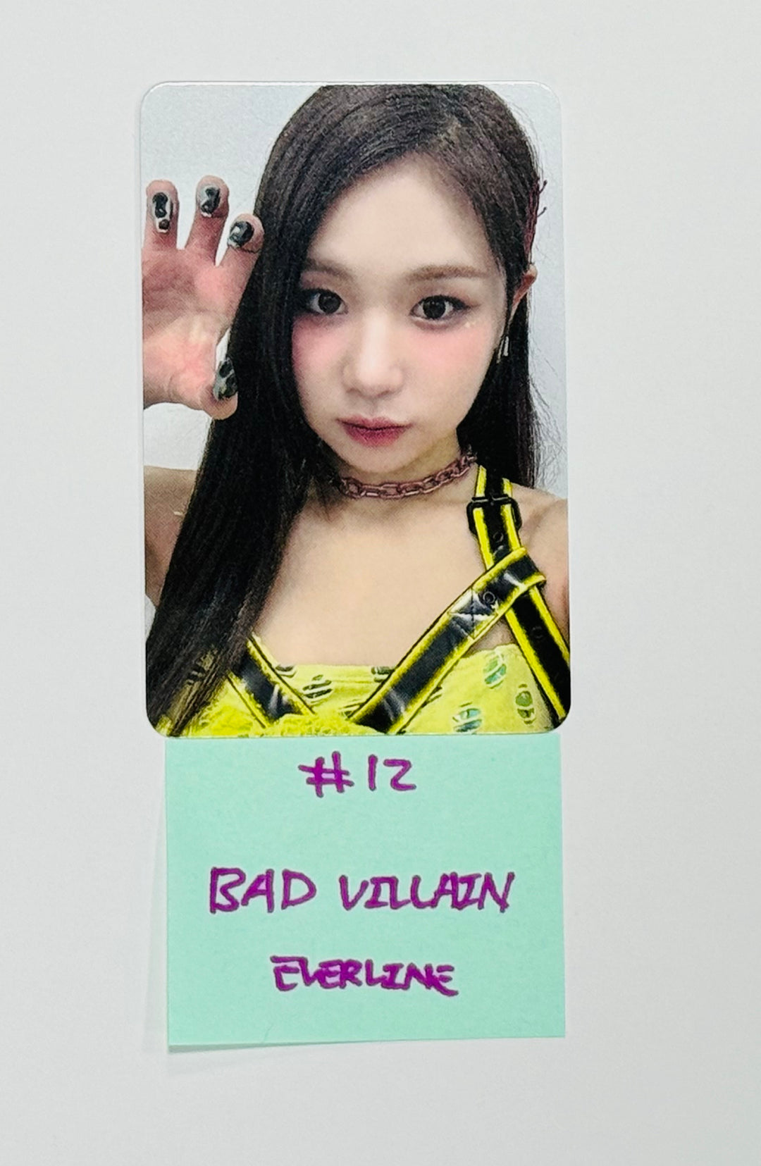 BADVILLAIN "OVERSTEP" - Everline Fansign Event Photocard [24.7.19] - HALLYUSUPERSTORE