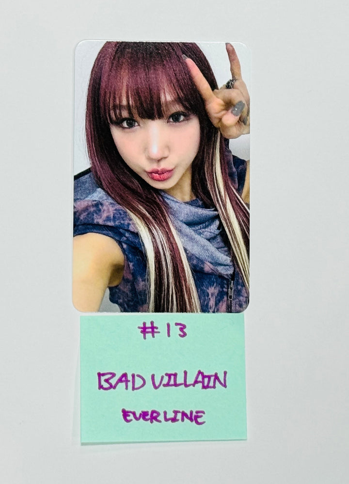 BADVILLAIN "OVERSTEP" - Everline Fansign Event Photocard [24.7.19] - HALLYUSUPERSTORE