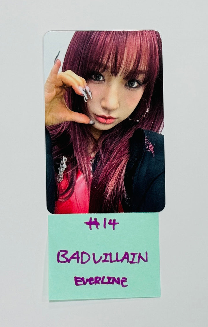 BADVILLAIN "OVERSTEP" - Everline Fansign Event Photocard [24.7.19] - HALLYUSUPERSTORE