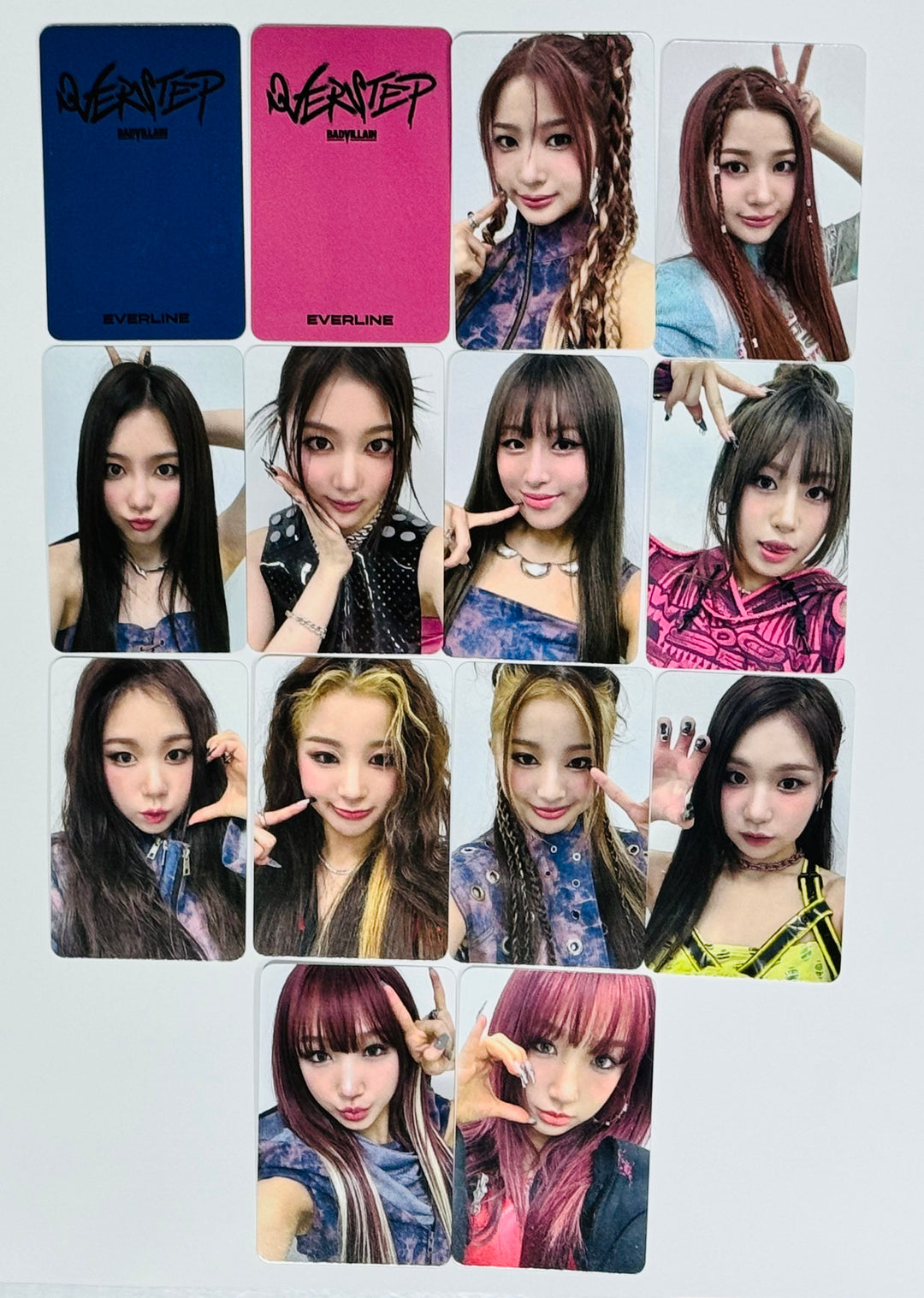 BADVILLAIN "OVERSTEP" - Everline Fansign Event Photocard [24.7.19] - HALLYUSUPERSTORE