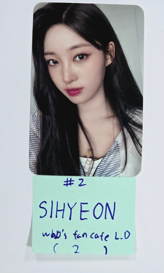 Everglow "ZOMBIE " - Who's Fan Cafe Lucky Draw Event Photocard [24.7.19] - HALLYUSUPERSTORE