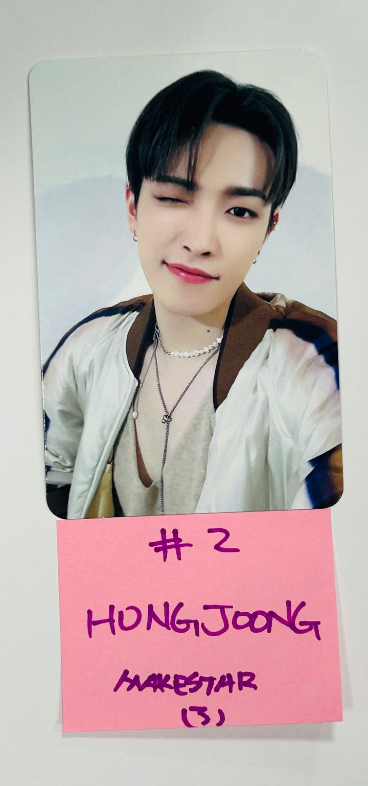 Ateez "GOLDEN HOUR : Part.1" - Makestar Lucky Draw Event Photocard [Poca Ver.] [24.7.22] - HALLYUSUPERSTORE