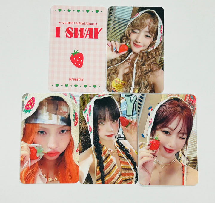 (g) I-DLE "I SWAY" - Makestar Fansign Event Photocard Round 2 [Poca Ver.] [24.7.22] - HALLYUSUPERSTORE