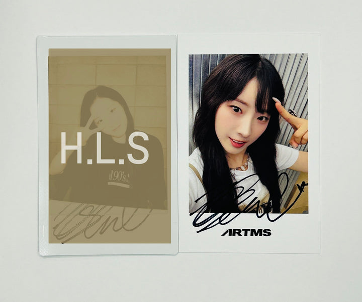 Haseul (of Artms) "DALL" - Hand Autographed(Signed) Polaroid, Photocard [24.7.22] - HALLYUSUPERSTORE