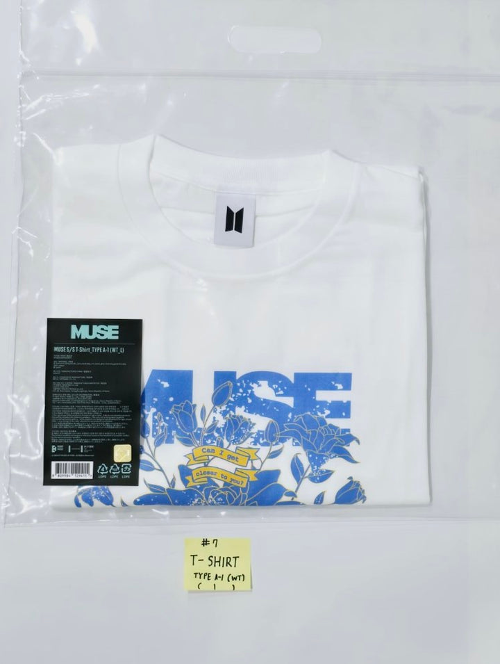 Jimin 'MUSE' - Official MD [Poster & Magnet Set, Postcard Set, Fabric Poster, T-Shirt, Tie Scarf] [24.7.22] - HALLYUSUPERSTORE