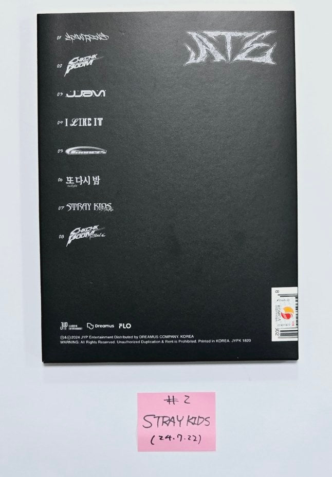 【直筆サイン】　Stray Kids mini album ATE 直筆サイン入り】 Stray Kids ATE スキズ ミニアルバム ②